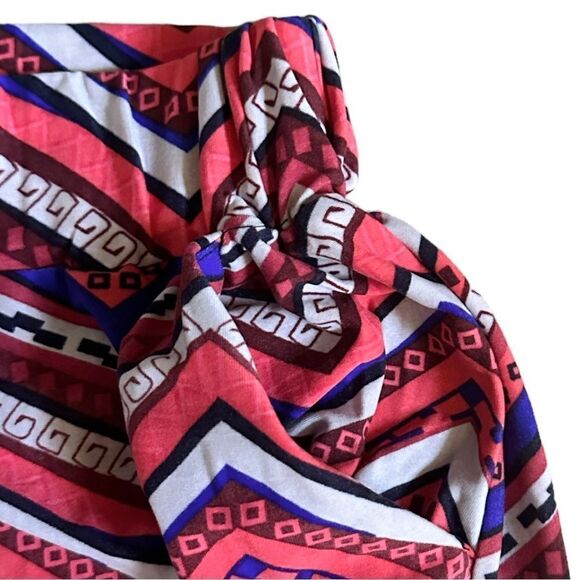 Boutique Chevron Soft Loungewear Pants NWT Colorful Dopamine Print Size M/L - Picture 2 of 9